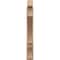 Ekena Millwork 6-in W x 34-in D x 46-in H Balboa Block Rough Cedar Woodgrain TimberThane Outlooker, Primed Tan OUTUR060X34X46BOA44RCPR - alternate 2